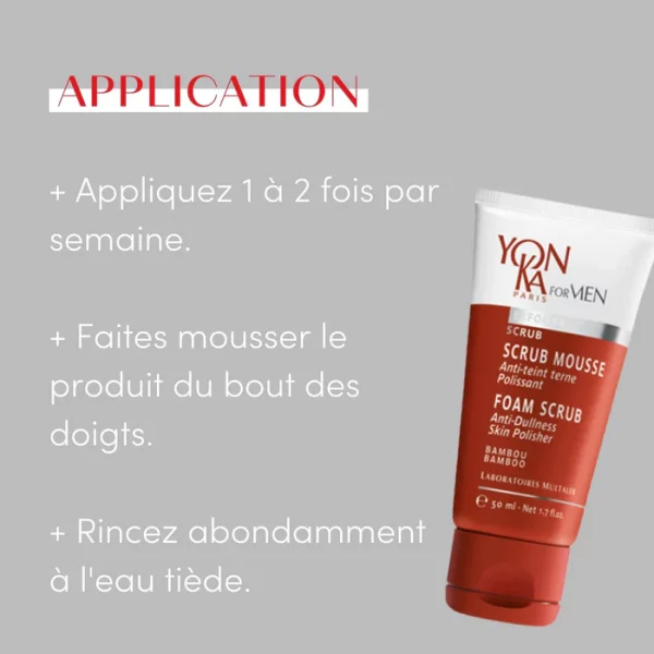 SCRUB MOUSSE HOMME – Image 2