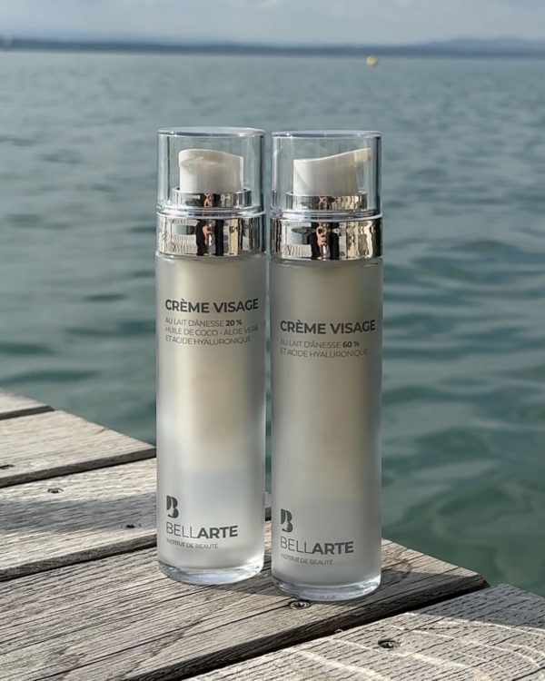 CRÈME VISAGE AU LAIT D'ÂNESSE 20%